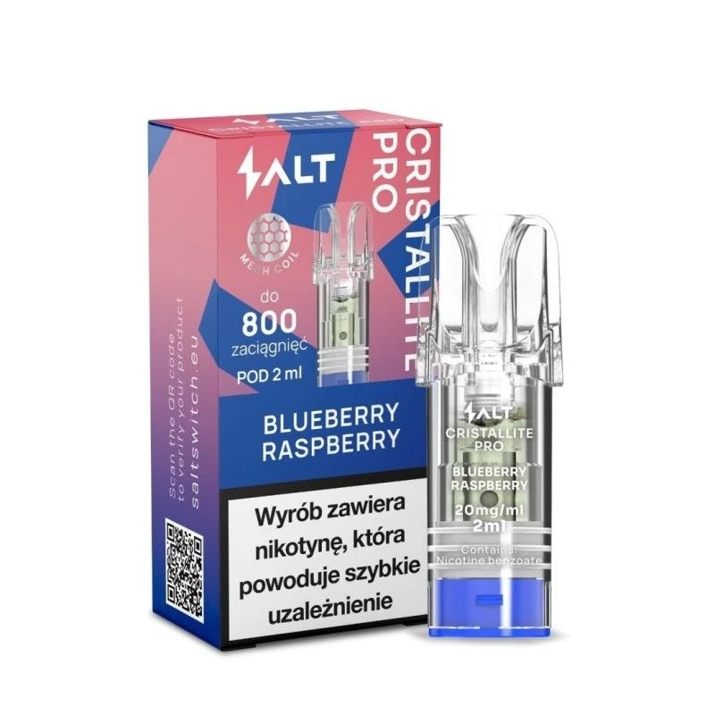 CRISTALLITE PRO POD Blueberry Raspberry 20mg