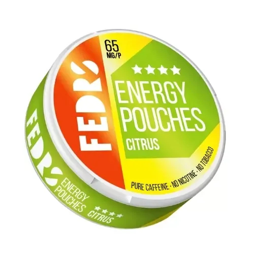 Fedrs Energy Pouches Citrus