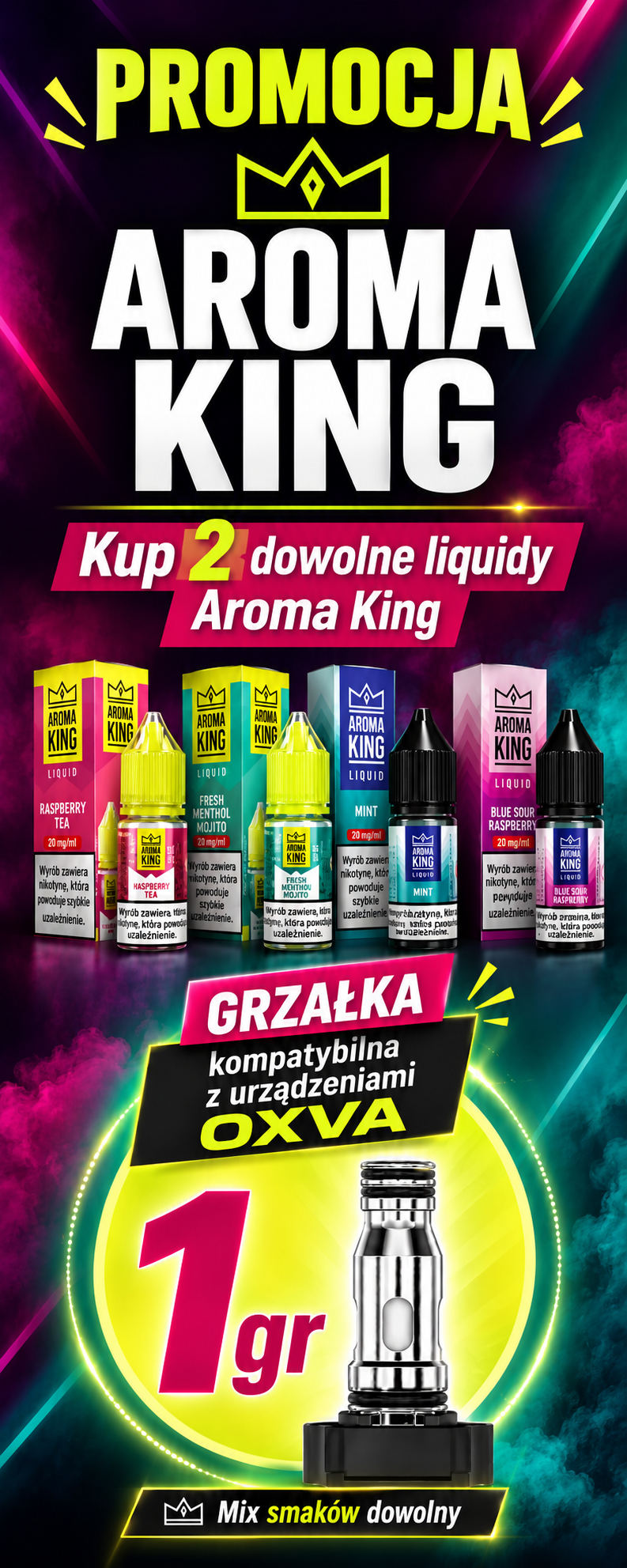 Promocja Aroma King