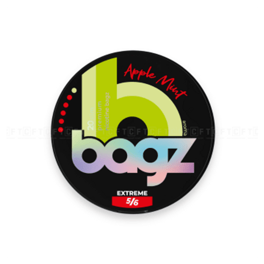 B-Sasz. nikot. BAGZ Apple Mint 5/6 EXTREME -zdjęcie numer 1