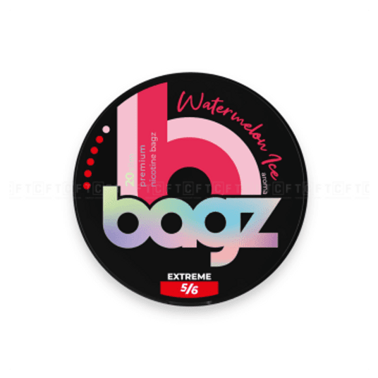 B-Sasz. nikot. BAGZ Watermelon Ice 5/6 EXTREME -zdjęcie numer 1