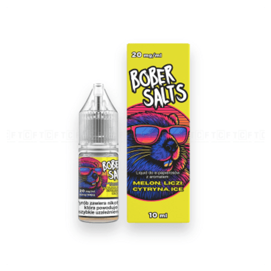 B26 Liquid Bober Salt Melon Liczi Cytr. Ice -zdjęcie numer 1