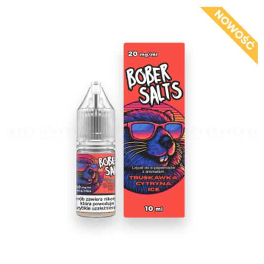 B26 Liquid Bober Salt Truskawka Cytryn. Ice -zdjęcie numer 1