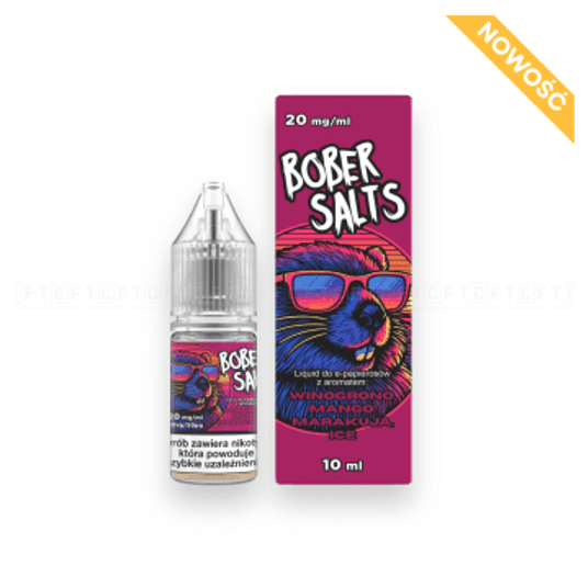 B26 Liquid Bober Salt Winogr. Mango Marak. Ice -zdjęcie numer 1