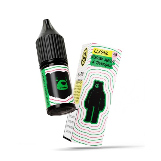 B26 Liquid Go Bears Classic Trusk&Ziel Jabł 6m10ml -zdjęcie numer 1