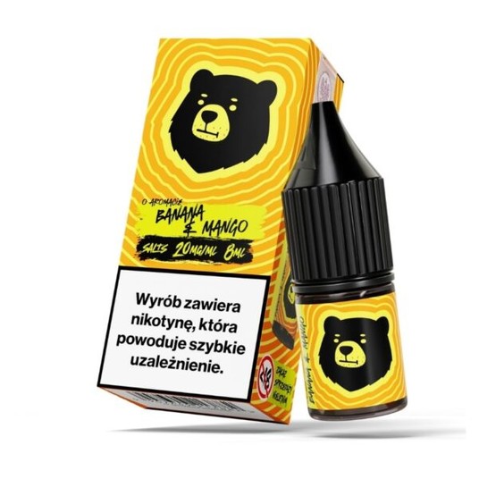 B26 Liquid Go Bears Salt - Banana & Mango 20mg 8ml -zdjęcie numer 1