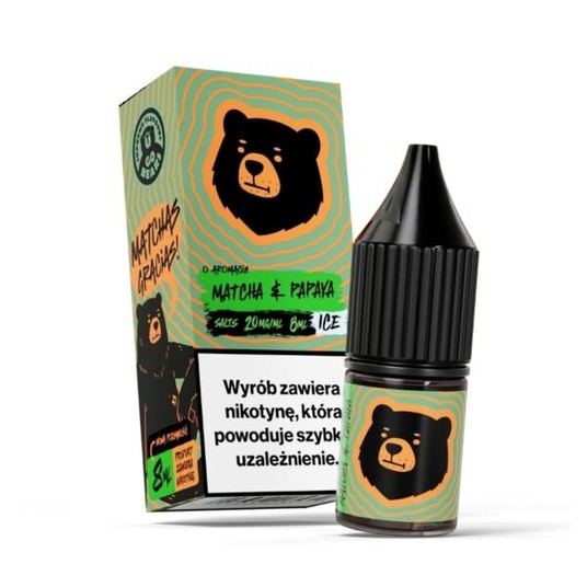 B26 Liquid Go Bears Salt - Matcha & Papaya Ice ... -zdjęcie numer 1