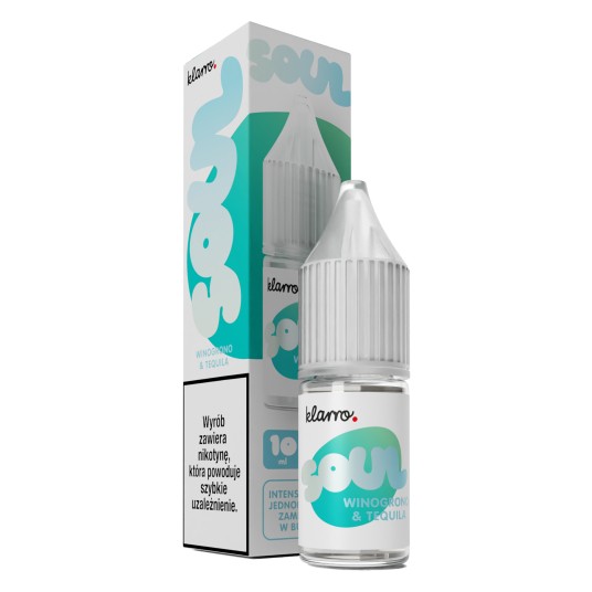 B26 Liquid Klarro SOUL Winogrono&Tequila 20mg 10ml -zdjęcie numer 1