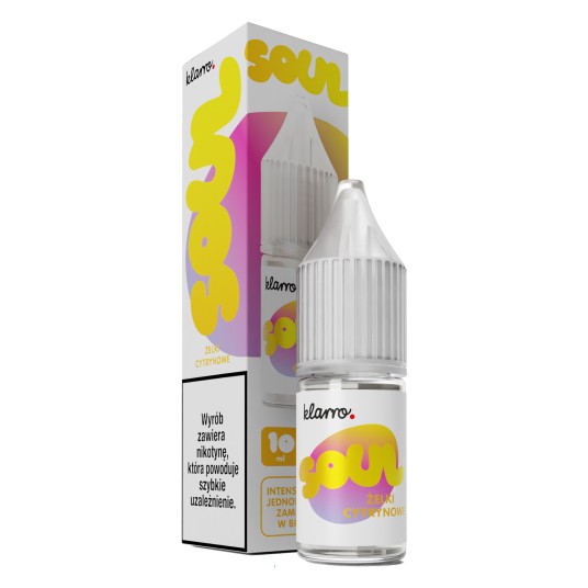 B26 Liquid Klarro SOUL Żelki Cytrynowe 20mg 10ml -zdjęcie numer 1