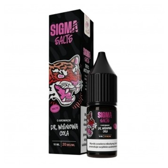 B26 Liquid Sigma Fresh Salt Dr. Wiśniowa Cola -zdjęcie numer 1