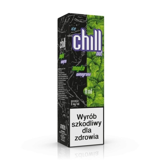 LONGFILL CHILL OUT - MOJITO WINOGRONO 8ML -zdjęcie numer 1