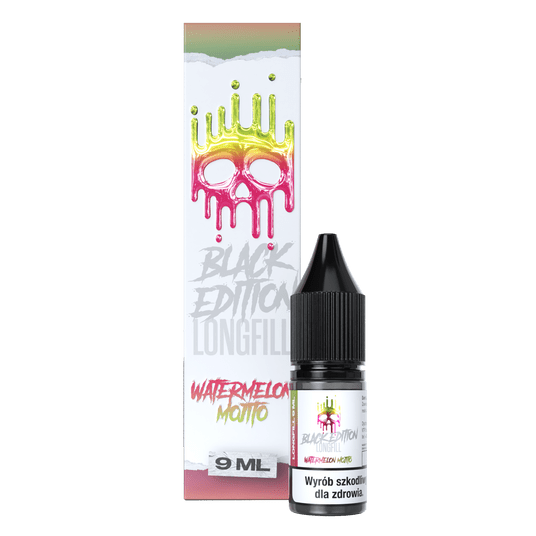 Longfill Dark Line Black - Watermelon Mojito 9ml -zdjęcie numer 1