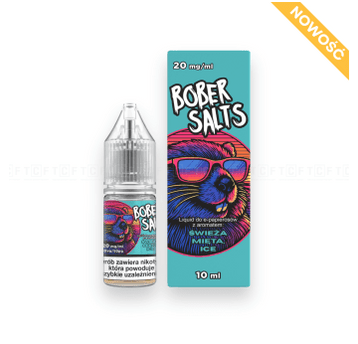 B26 Liquid Bober Salt Swieża Mięta Ice