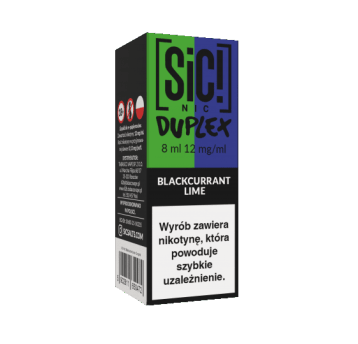 B26 Liquid SIC! NIC 8ml - Blackcurrant Lime 12mg
