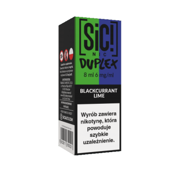 B26 Liquid SIC! NIC 8ml - Blackcurrant Lime 6mg