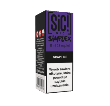 B26 Liquid SIC! NIC 8ml - Grape Ice 18mg