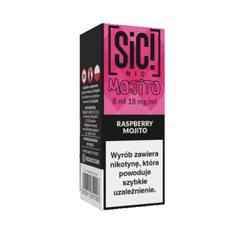 B26 Liquid SIC! NIC 8ml - Raspberry Mojito 18mg