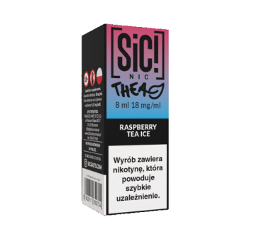 B26 Liquid SIC! NIC 8ml - Raspberry Tea Ice 18mg