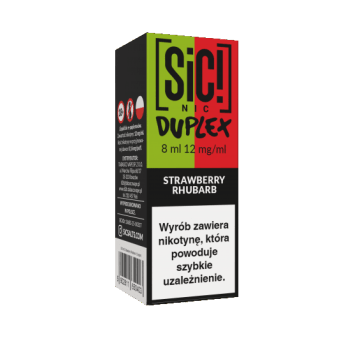 B26 Liquid SIC! NIC 8ml - Strawberry Rhubarb 12mg