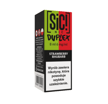 B26 Liquid SIC! NIC 8ml - Strawberry Rhubarb 6mg