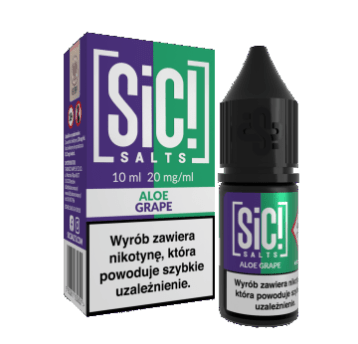B26 Liquid Sic! Salt Aloe Grape 10ml 20mg