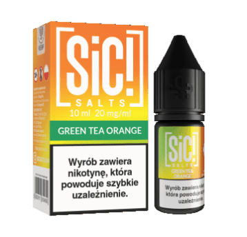 B26 Liquid Sic! Salt Green Tea Orange 10ml 20mg