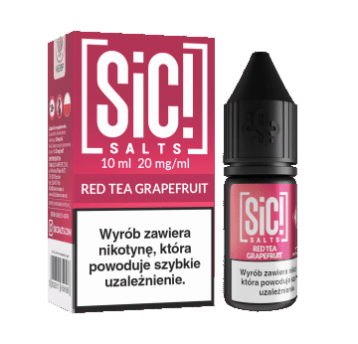 B26 Liquid Sic! Salt Red Tea Grapefruit 10ml 20mg