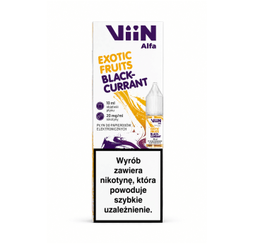 B26 VIIN ALFA EXOTIC FRUITSBLACKCURRANT 10ML