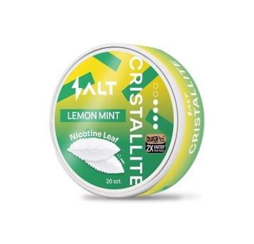 CRISTALLITE Nicotine Leaf Lemon Mint 6 mg