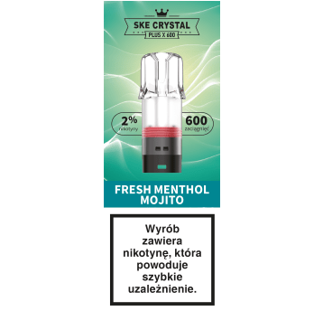 Crystal Plus X 600 Fresh Menthol Mojito