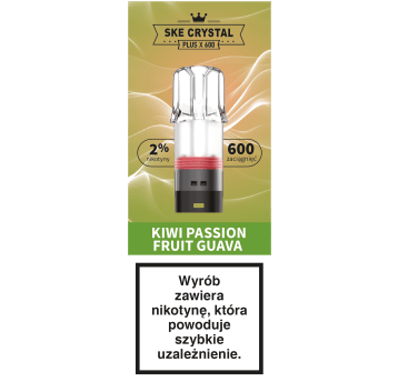 Crystal Plus X 600 Kiwi Passion Fruit Guava