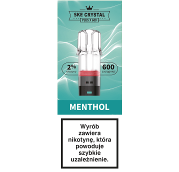 Crystal Plus X 600 Menthol
