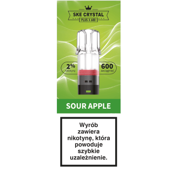 Crystal Plus X 600 Sour Apple
