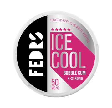 FEDRS Ice Cool X-Strong Bubble Gum 50 mg/g