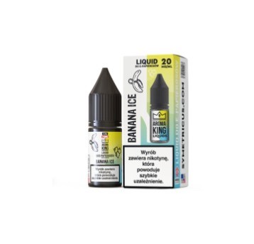 Liquid Aroma King Salt 20 mg 10 ml - Banana Ice