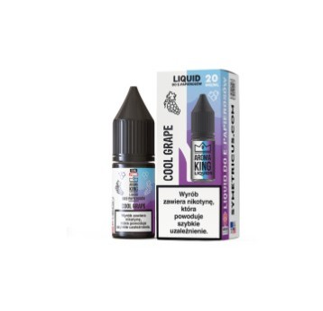 Liquid Aroma King Salt 20 mg 10 ml - Cool Grape