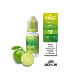 Liquid Crystal Salt 20mg 10ml - Lemon Lime