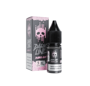 LIQUID DARK LINE - BUBBLE GUM 10ML 3MG