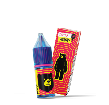 Liquid GO BEARS Drops - Ananas 10ml 20mg