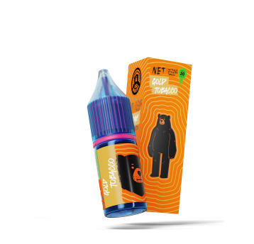 Liquid GO BEARS NET - Gold Tobacco 10ml 20mg