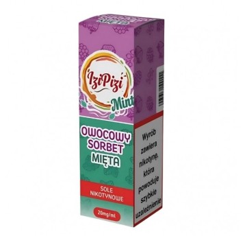 Liquid Izi Pizi Salt - Owocowy Sorbet Mięta 10ML