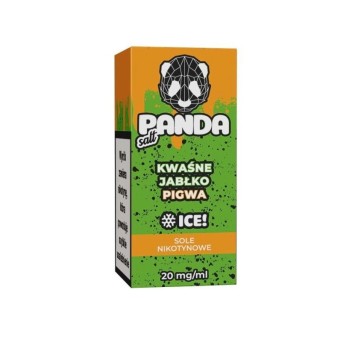 Liquid PANDA DOUBLE SALT 10ML 20MG - KWAŚNE JABŁK