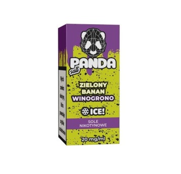 Liquid PANDA DOUBLE SALT 10ML 20MG - ZIELONY BANA