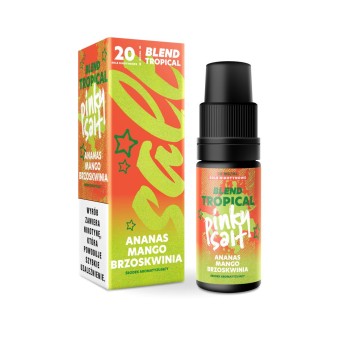 Liquid Pinky Salt - Ananas Mango Brzoskwinia 10ml