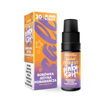 Liquid Pinky Salt - Borówka Jeżyna Pomarańcza 10ml