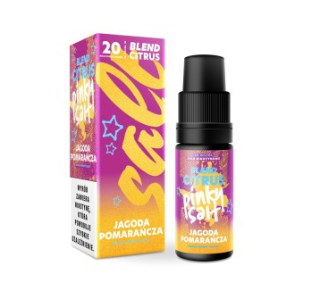 Liquid Pinky Salt - Jagoda Pomarańcza 10ml 20mg