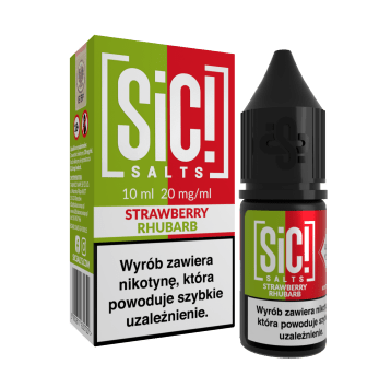 Liquid Sic Salts 10ml 20mg - Strawberry Rhubarb