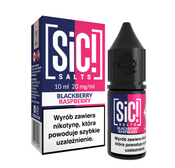 Liquid Sic! Salts - Blackberry Raspberry 10ml 20mg