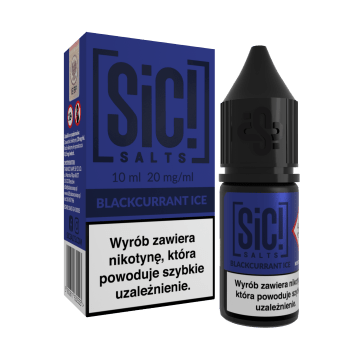 Liquid Sic! Salts - Blackcurrant Ice 10ml 20mg