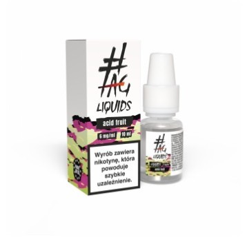 Liquid #Tag Classic 10ml - Acid Fruit 6mg